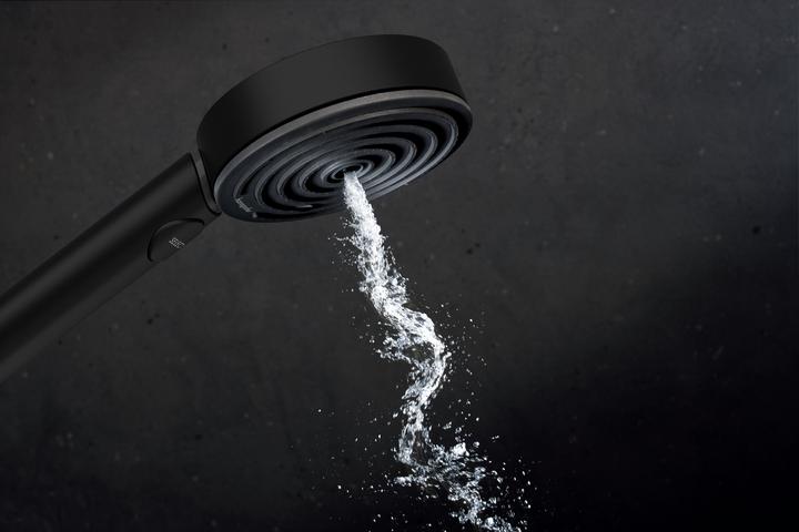 Produktbild hansgrohe pulsify select s - doucheset met thermostaat, 3 jets, ecosmart, mat zwart