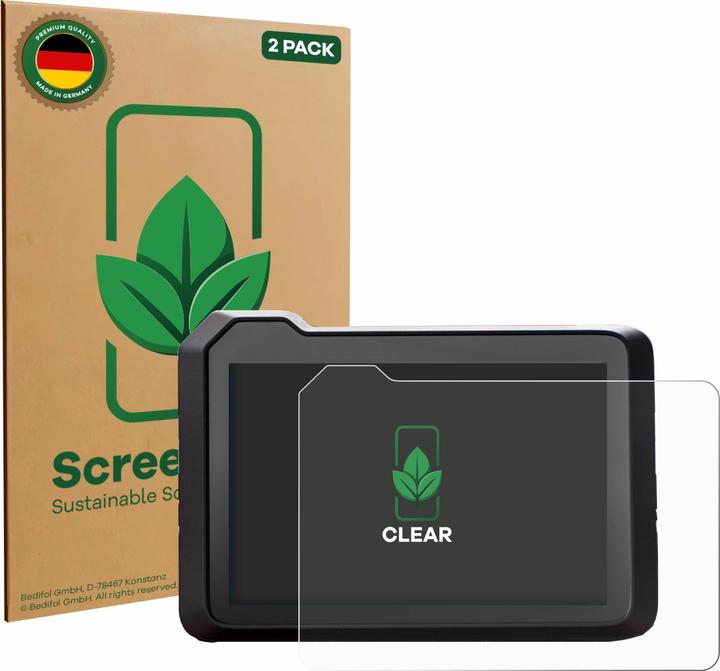 Actual product image ScreenLeaf Screen Protector sustainable Screen Protection, clear, anti-scratch