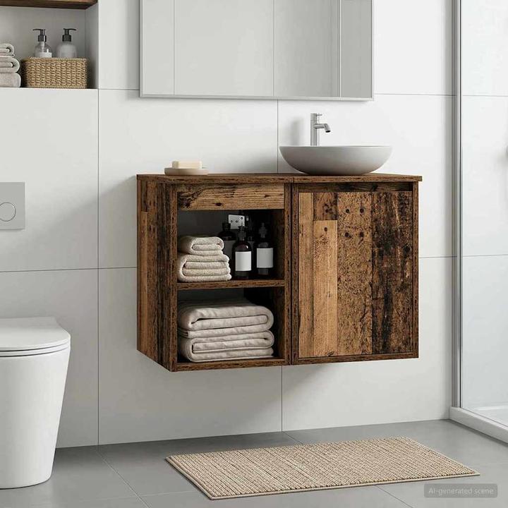 Produktbild vidaXL Badezimmerschrank (35 x 30 x 50 cm)