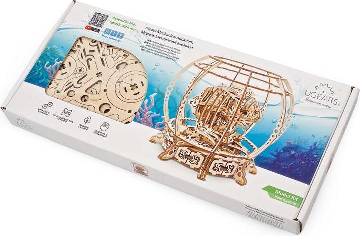 Produktbild Ugears 70155 - Aquarium Holz-Modellbausatz