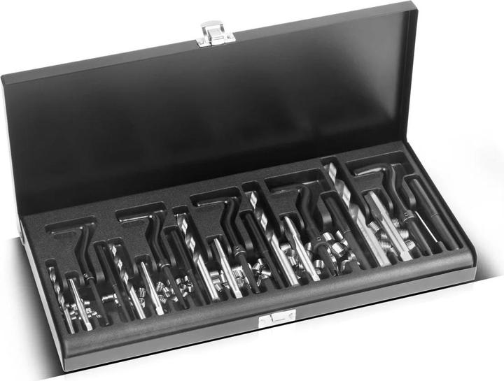 Image du produit Stahlwerk Kit de réparation de filetage Kit de réparation de filetage de 131 pièces M5 - M12