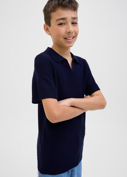 Actual product image Jack & Jones Gestricktes T-Shirt Junior Gestricktes T-Shirt (176)