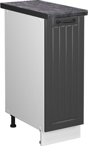 Anthrazit, Anthrazit Landhaus, Dunkelgrau, Weiss