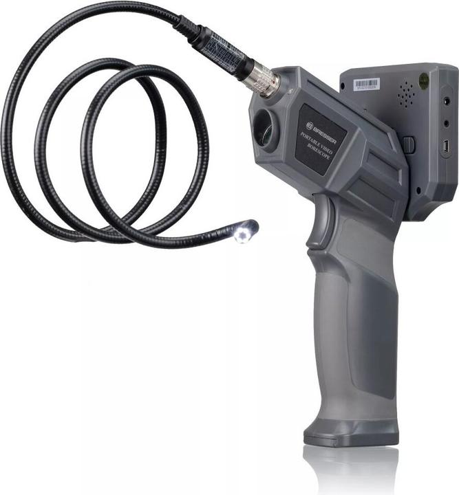 Produktbild Bresser Endoskopkamera - wasserdicht - 4x Bildvergrösserung - Inspektionskamera mit LCD -Bildschirm