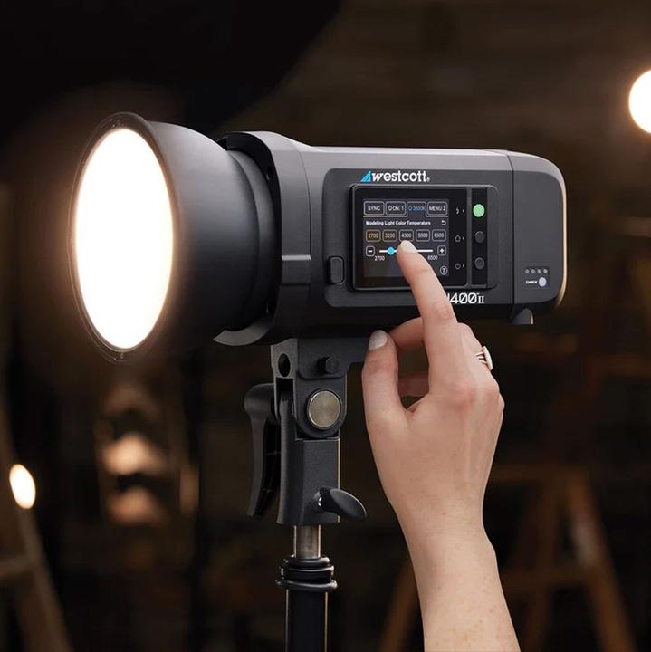 Produktbild Westcott Stroboscopio Touchscreen FJ400 II (Blitzkopf, 400 Ws)