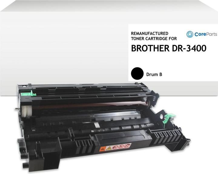 Actual product image CoreParts Black DR3400 toner
