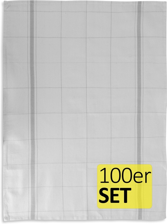 Actual product image Aspero 100 cotton tea towels (55 x 75 cm)