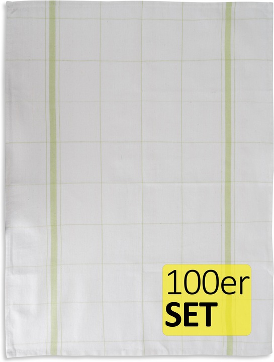 Actual product image Aspero 100 Cotton Tea Towels - 8723 (55 x 75 cm)