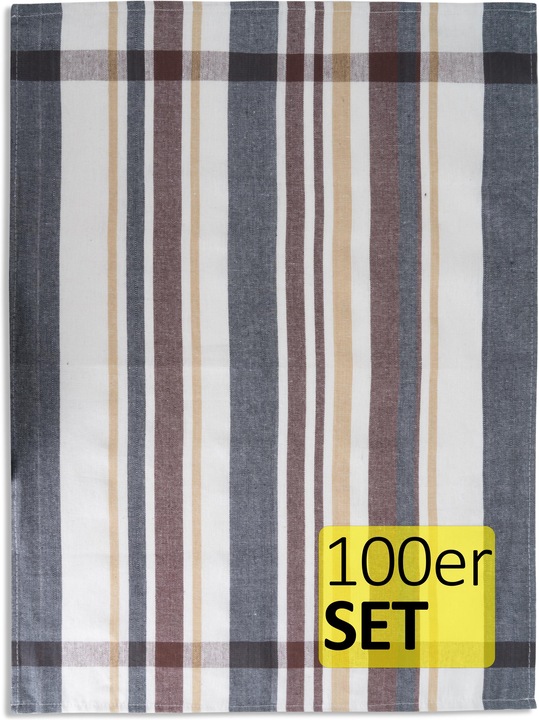Actual product image Aspero 100 Cotton Tea Towels - 8723 (55 x 75 cm)