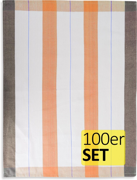 Actual product image Aspero 100 cotton tea towels (55 x 75 cm)