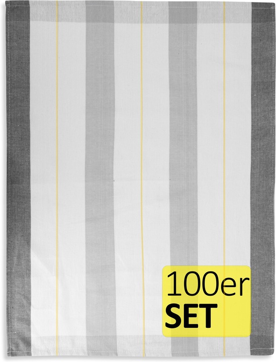 Actual product image Aspero 100 cotton tea towels (55 x 75 cm)