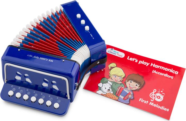 Produktbild New Classic Toys Akkordeon (Deutsch, Englisch, Französisch, Niederländisch)