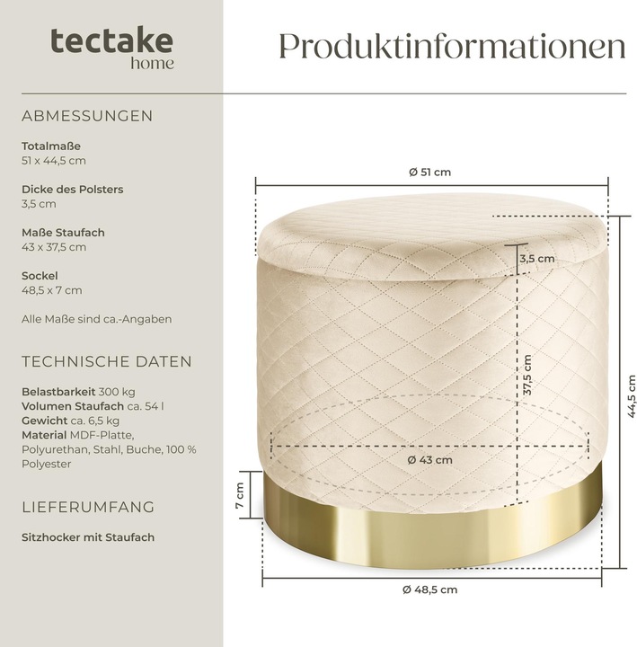 Produktbild tectake Coco