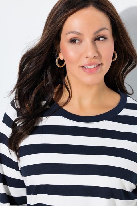 Actual product image Ulla Popken Breton Stripe Sweatshirt (42, 44)