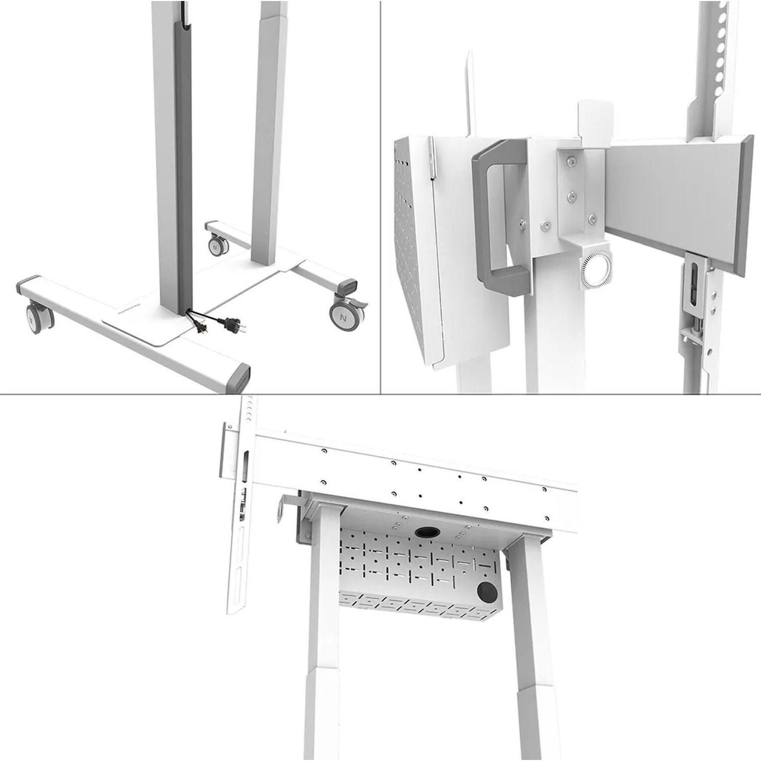 Neomounts FL55-875WH1 (Universal, 100", 110 kg), TV Ständer, Weiss