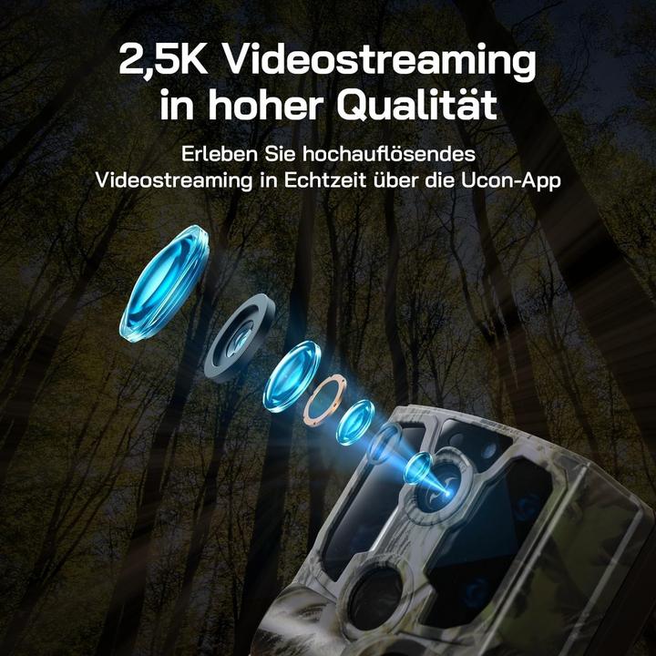 Actual product image Wolfang WT04 Solar Powered 4G Trail Camera