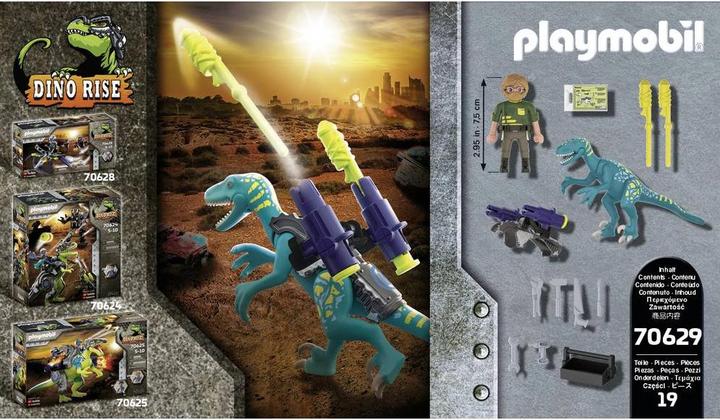 Produktbild Playmobil Uncle Rob: Aufrüstung zum Kampf (70629, Playmobil Dinos)
