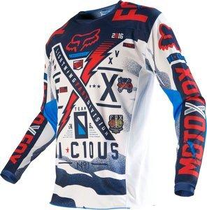 Produktbild Fox Jersey 180 Vicious Blue-White (XL)