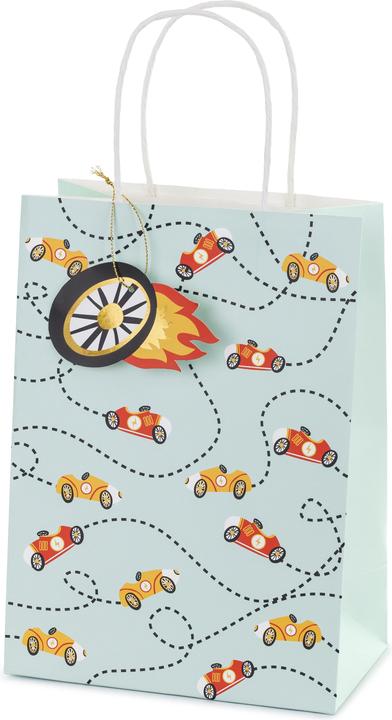 Actual product image Partydeco Car gift bag 10.5 x 18 x 25 cm (1x)