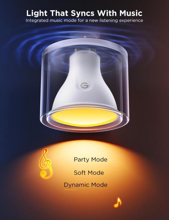 Actual product image Govee Bulb (GU10, 4.80 W, 400 lm, 2 x, F)