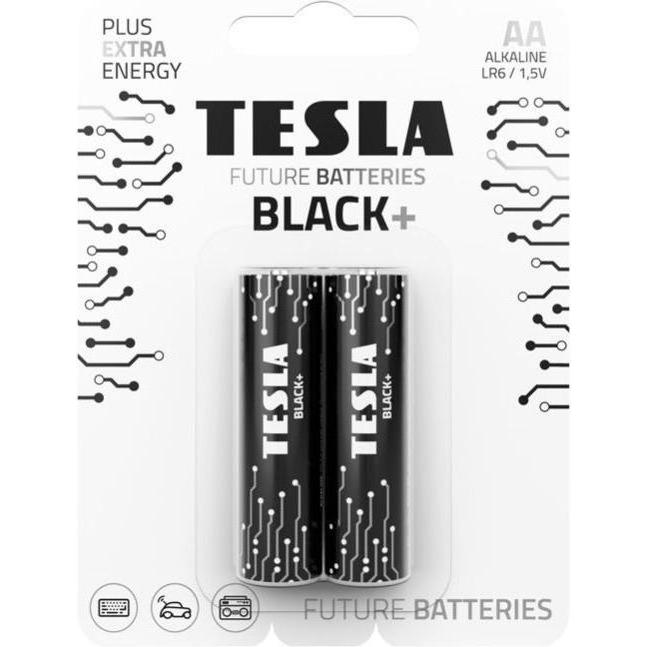 Tesla Battery alkaline battery R6 (AA) BLACK+ (2x120) 2 pcs (2 pz., AA, 120 mAh), Batterie + pile