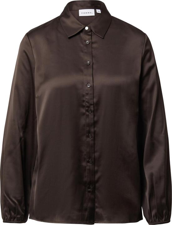 Produktbild Comma Bluse Satinierte Hemdbluse (44)