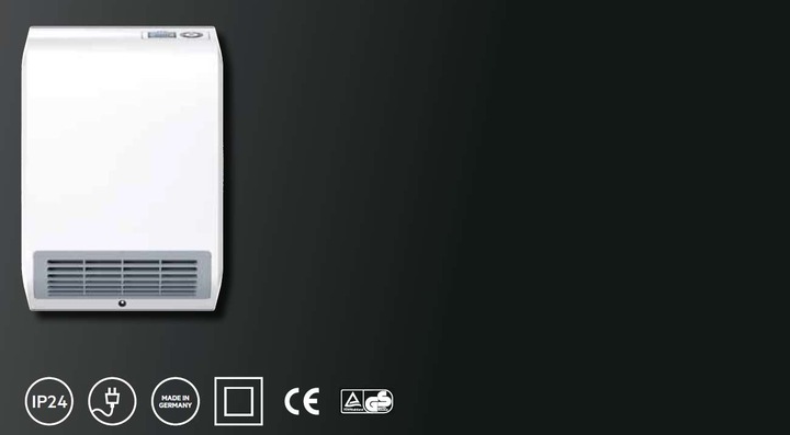 Actual product image AEG Haustechnik Fan heater VH 213, 2 kW for approx. 25m², TÜV tested, LC display, weekly timer (2000 W)