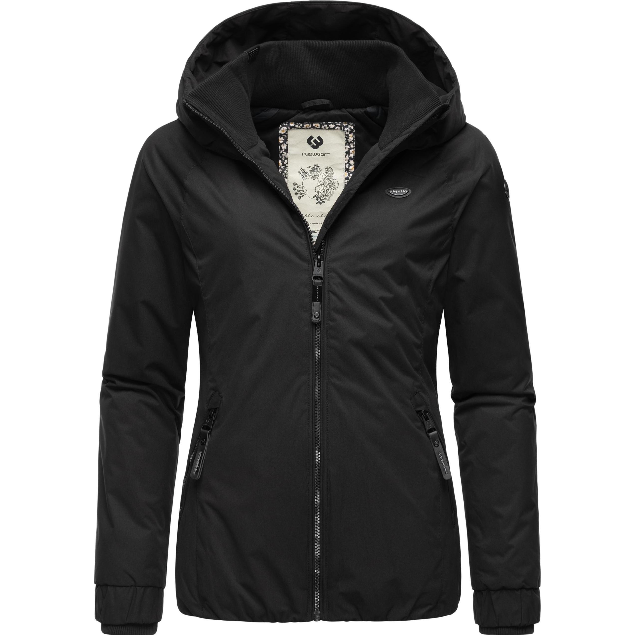 Ragwear, Damen, Jacke, Dizzie Winter (XXL), Schwarz, XXL