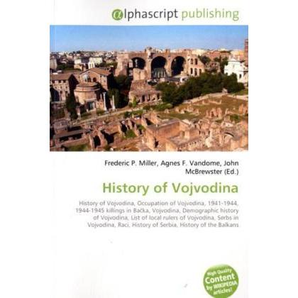 History of Vojvodina, Fachbücher