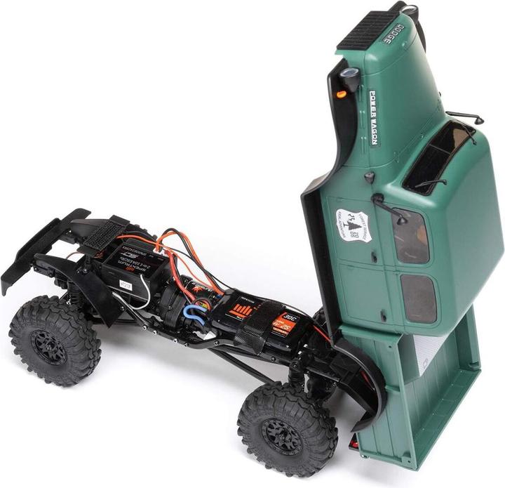 Produktbild Axial Scale Crawler SCX24 Dodge Power Wagon Grün, 1:24, RTR (RTR Ready-to-Run)