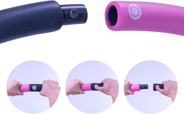 Actual product image SummerFan Hula Hoop Reifen für Anfänger (100 cm, 1500 g)