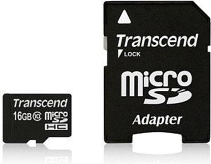 Actual product image Transcend Premium 400x (16 GB, microSDHC, U1, UHS-I)