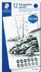 Produktbild Staedtler Mars Lumograph pure graphite 100G Vollgraphitstifte (6.80 mm, 6B, 2B, 4B, 8B, 6 x)