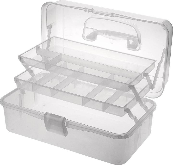 Actual product image Rayher Kunststoff-Werkzeugkiste (17 cm, 1x)
