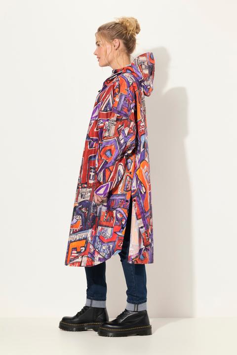 Produktbild Laurasøn Funktions-Regencape, Unisex, Print, Kapuze (One Size)