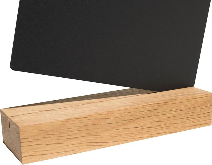 Produktbild Exacompta Tischtafel A4 in Schieferoptik, mit Sockel, vertikal, 210x52x297 mm