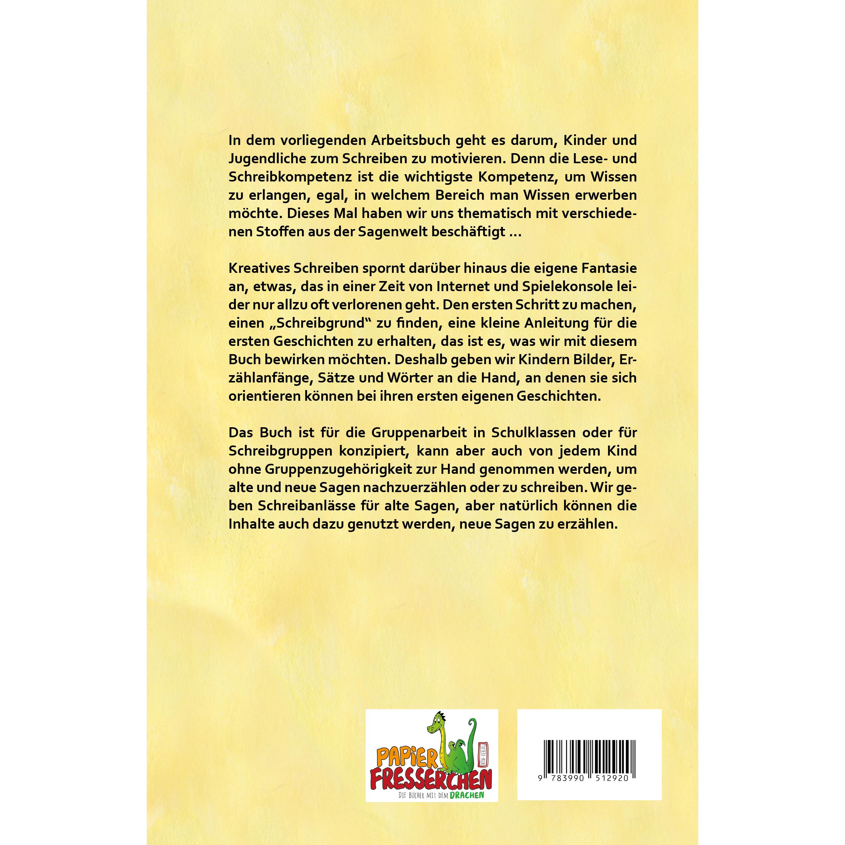 Thumbnail - Kreatives Schreiben für Kinder: Sagen, Kinderbücher von Nanja Holland