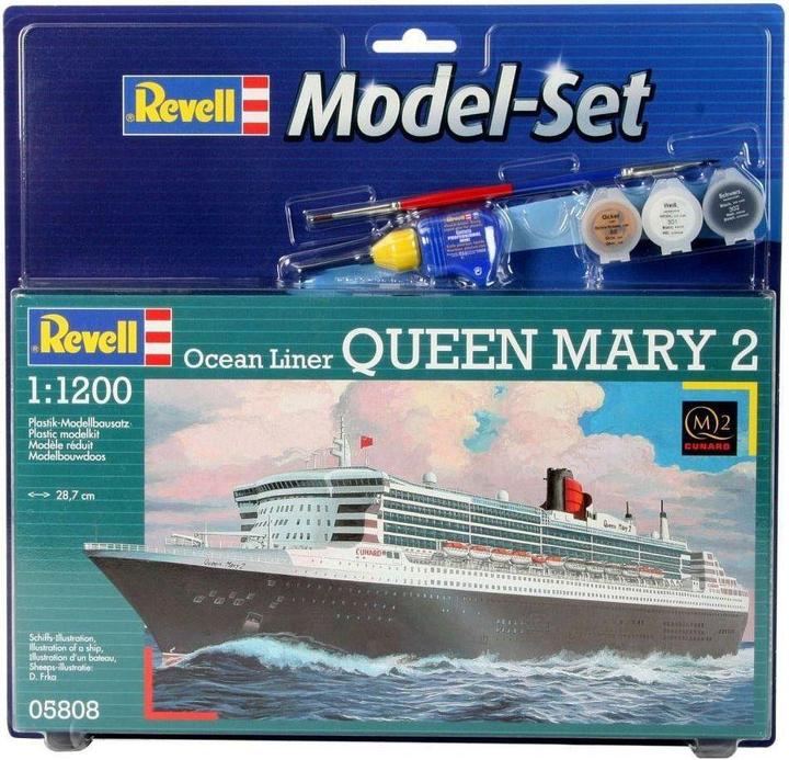 Produktbild Revell Model Set Queen Mary 2 1:1200
