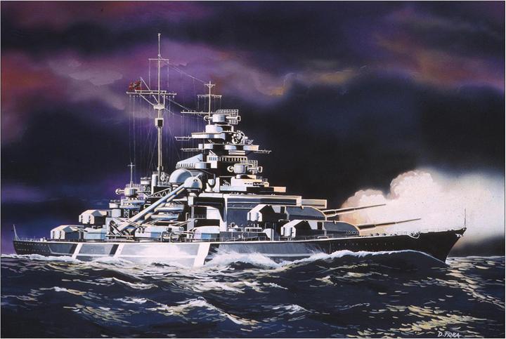 Actual product image Revell Bismarck