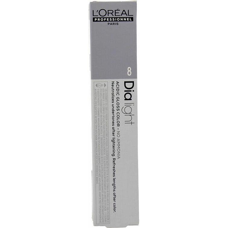 L'Oréal Professionnel, Haarfarbe, DIA LIGHT gel-creme acide sans amoniaque #8 50 ml (#8)