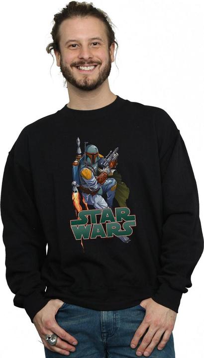 Produktbild Star Wars Boba Fett Fired Up Sweatshirt (3XL)
