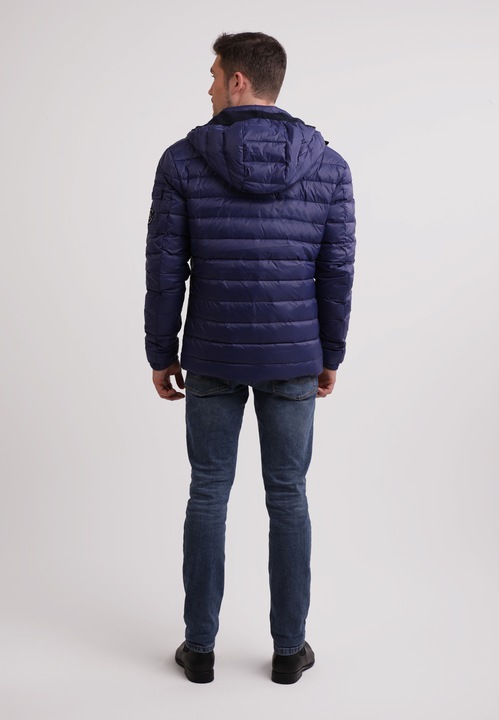 Actual product image Cash-Mere Daunenjacke mit Kapuze und Kaschmirfutter (S)