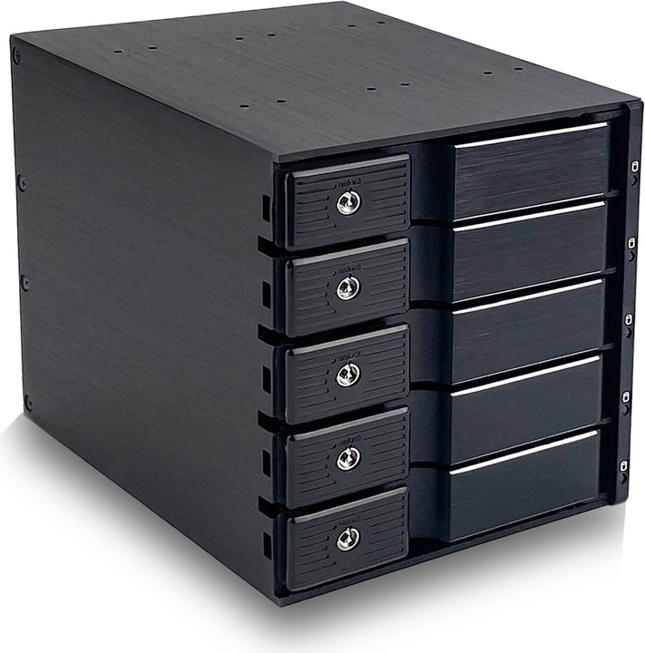 Actual product image Fantec BP-SA3151-12G/6G SAS 12G + SATA 6G backplane for 5x 8.89cm 3.5 inch HDD in a 3x 13.335 cm (3.5")