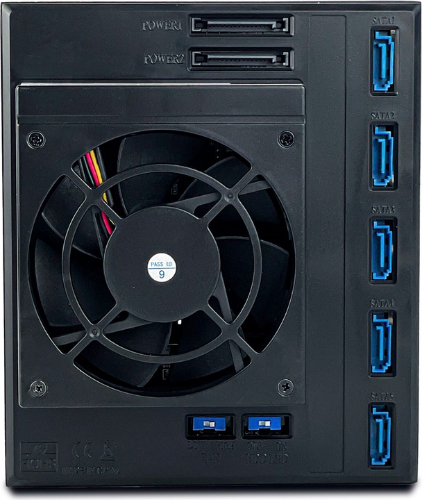 Actual product image Fantec BP-SA3151-12G/6G SAS 12G + SATA 6G backplane for 5x 8.89cm 3.5 inch HDD in a 3x 13.335 cm (3.5")