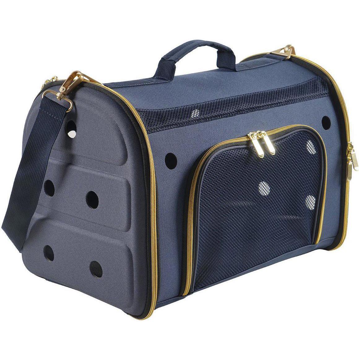 Thumbnail - Ozami PET CARRIER BLUE 46x27x31CM - (703.7070) (Hund, Reflektoren, Abschliessbar), Tiertransport
