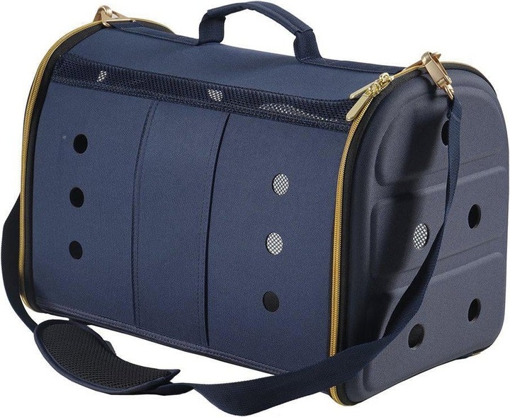 Produktbild Ozami PET CARRIER BLUE 46x27x31CM - (703.7070) (Hund, Reflektoren, Abschliessbar)