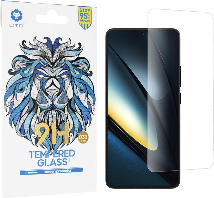 Lito - 2.5D Classic Glass - Xiaomi Poco F6 Pro - Clear (1 Stück, Xiaomi Poco F6 Pro)
