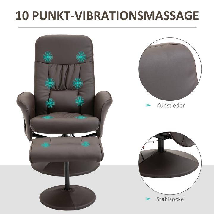 Actual product image Homcom Massage chair