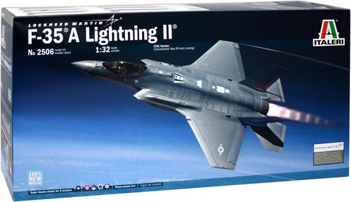 Actual product image Italeri 1:32 Lockheed F-35A Lighting II