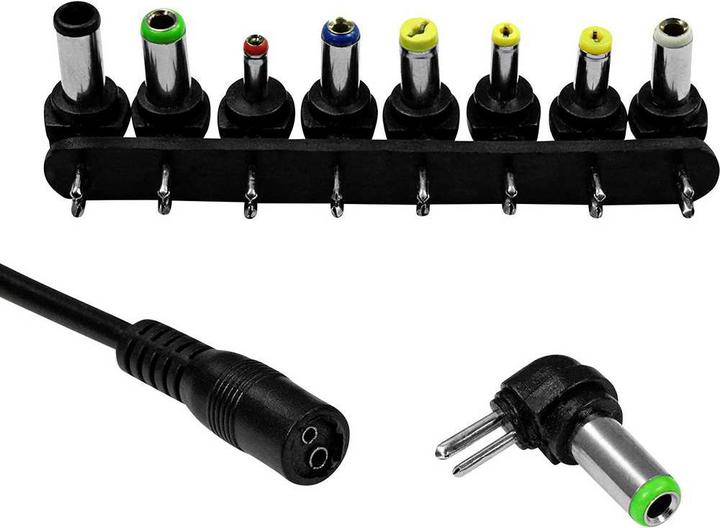 Actual product image Eaxus 4260183015956 Plug-in power supply, adjustable 12 V, 15 V, 16 V, 18 V, 19 V (100 W)